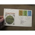 1973 GB FDC Cover - Centenary of English County...