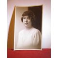 'ANNIE' antique portrait photograph postcard by...