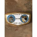 Wymondham Dell golden jubilee bowling bowls badge