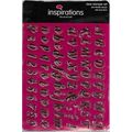 Inspirations. Alphabet & Numbers Stamp Set. Sta...