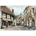 71 - Louhans - entrée de la ville et les arcades