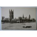 vintage postcard Houses of Parliament London