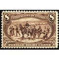 289, Mint VF XXLH 8¢ Trans Mississippi - SCV $1...