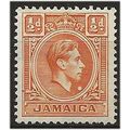 Jamaica 1951 SG121b 1/2d Orange Mounted Mint .. .