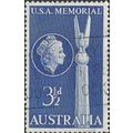AUSTRALIA, Queen Elizabeth II, USA Memorial, bl...