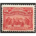 Newfoundland 1897 SG75 15c Bright Scarlet Mount...