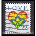 Used 2248 22c Love Fine W1037