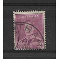 Australia.SG185 2d King George VI (Bright Purpl...