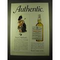 1970 Dewar's White Label Scotch Ad - NICE!