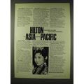 1978 Hilton Hotels Ad - in The Asia and Pacific
