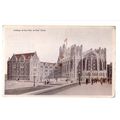 COLLEGE OF NEW YORK CITY, USA unused vintage po...
