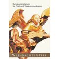 Germany 1989 Bundesministerium Christmas Card VGC