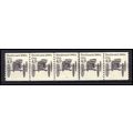 2124 4.9c Buckboard Very Fine MNH Dry Gum PNC 4...