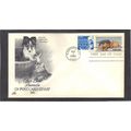 FDC Art Craft 2025 13c Kitten and Puppy 1393D 7...