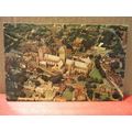 aerial view of LINCOLN CATHEDRAL. unused vintag...