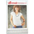 Vintage: Bronte 908 ladies V neck slipover, DK
