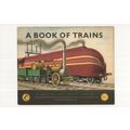A Book Of Trains 1951 Puffin Postcard Book