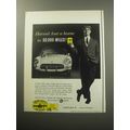 1957 Pennzoil Oil Ad - Haven't lost a horse in 30,000 miles!