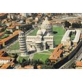 Pisa Piazza Duomo Italy Postcard posted 1998 cr...