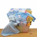 Easy as ABC New Baby Gift Basket - Blue