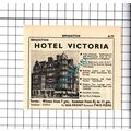 Hotel Victoria Brighton Sussex Small Advert - 1...