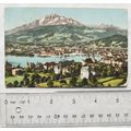 1911 postcard Luzern und der Pilatus