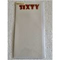 Sixty - White Foil Card