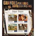 GUINE BISSAU 2015 SHEET MNH EDGAR DEGAS ART PAI...