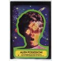 STAR TREK ' ALIEN POSSESSION ' Sticker card ( 1...