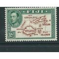 b fiji stamps george v1 sg253 sg 253 hm perf 13...