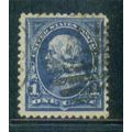 Used 264 1c Benjamin Franklin Fine M02843
