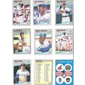 1989 Fleer baseball Milwaukee Brewers team set ...