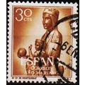 Spain.. 1954 30c S.G.1198 Used