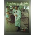1968 Lear Siegler Inc Ad - A Cry For Help Quiet Buzz