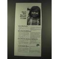 1974 Christian Children's Fund Ad - You Can Spo...