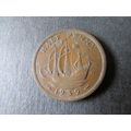 1939 GEORGE VI HALFPENNY FREE POST. H