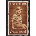 New Zealand 1952 Health Stamp 2d+1d Brown SG711 GU