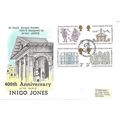 1973 Inigo Jones Illustrated FDC Edinburgh CDS .