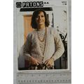 1979 Patons 1480 textured sweater and cardigan,...