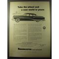 1953 Buick Roadmaster Car Ad - Take the wheel and a new world is yours