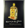 1953 Gordon's Gin Ad - There's no gin like Gord...