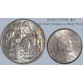 Australia 2020 $1 Mob of Roos - 2 x Die Chips (...