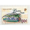 SINGAPORE 1997 TRANSPORT ELECTRIC TRAM CDS USED