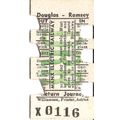 Manx Electric Railway Edmondson Ticket - Dougla...