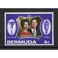Bermuda - 1972 - 4c Royal Silver Wedding (sg291...