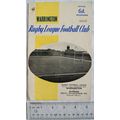 1966 programme Warrington v. Oldham