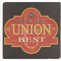 BEER MAT - GRAND UNION BREWERY - GRAND UNION BE...