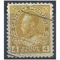 Canada 1922.SG249a 4c Yellow-Ochre Good/Fine Used.