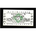 Railway Platform Ticket PECKHAM RYE BRB(S) Gree...