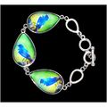 Retro Style Charm Toggle Clasp Bracelet Bangle ...